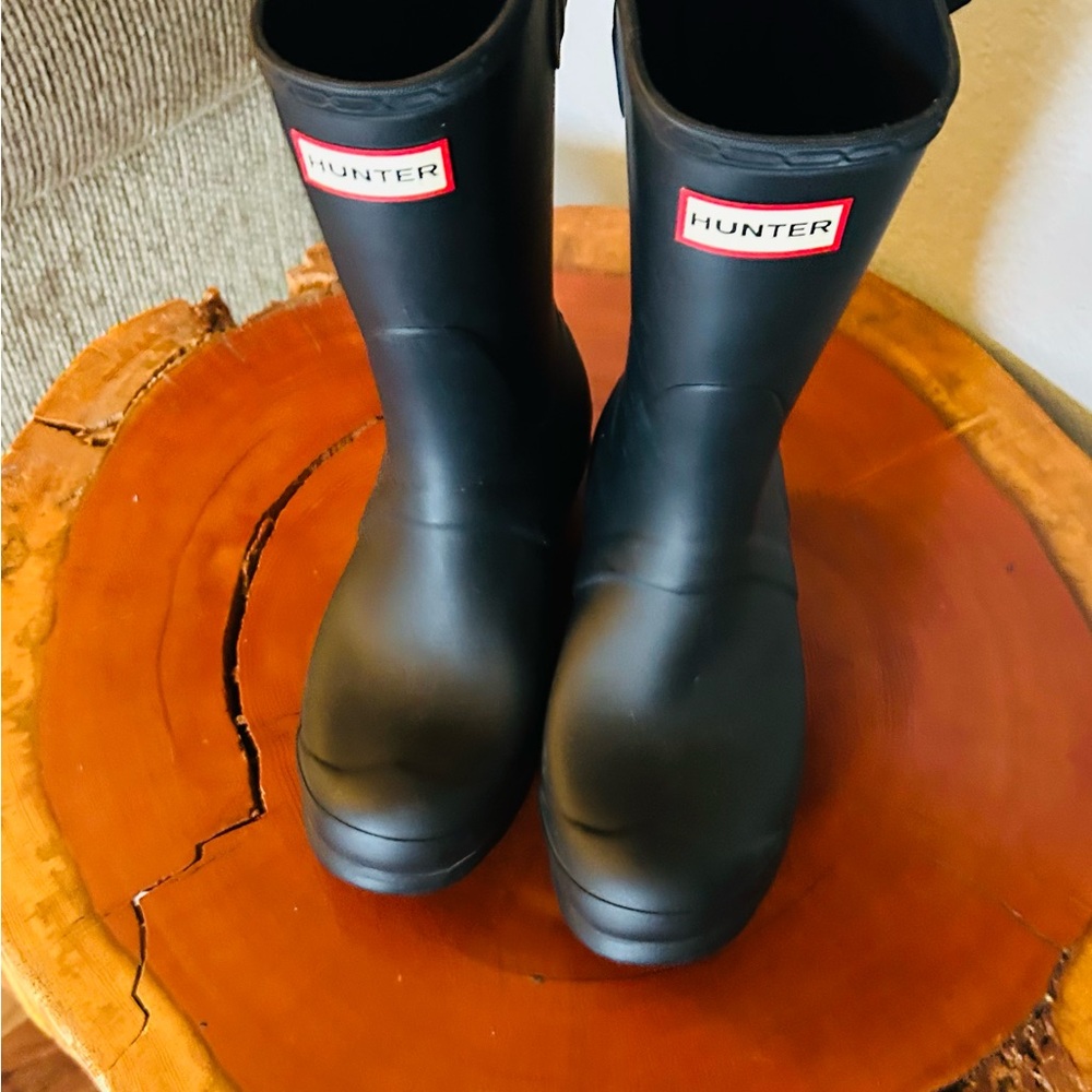 Hunter Classic Black Waterproof Boots